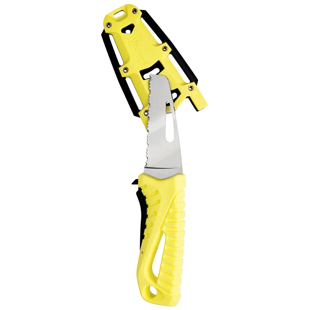 Wichard Offshore Rescue Knife Fixed Blade - Fluorescent - Sailing | Accessories - Wichard Marine