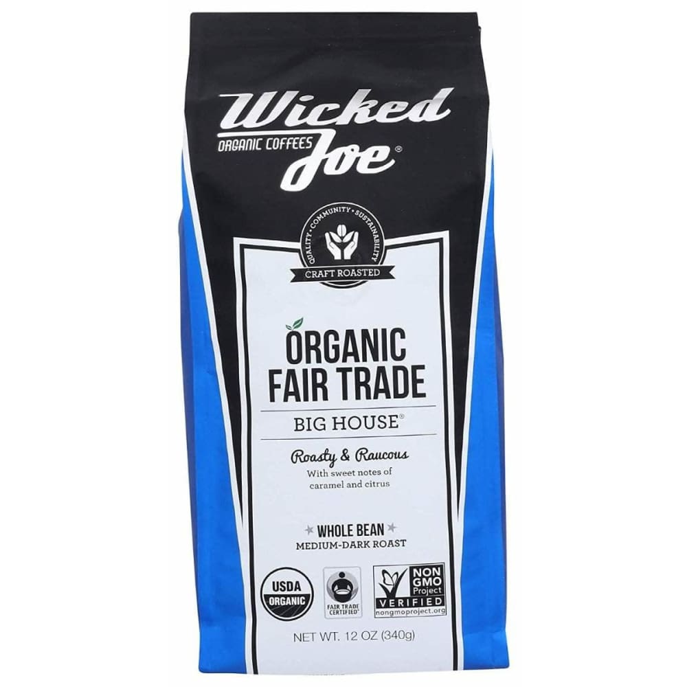 WICKED JOE COFFEE Wicked Joe Coffee Big House Coffee Wholebean, 12 Oz