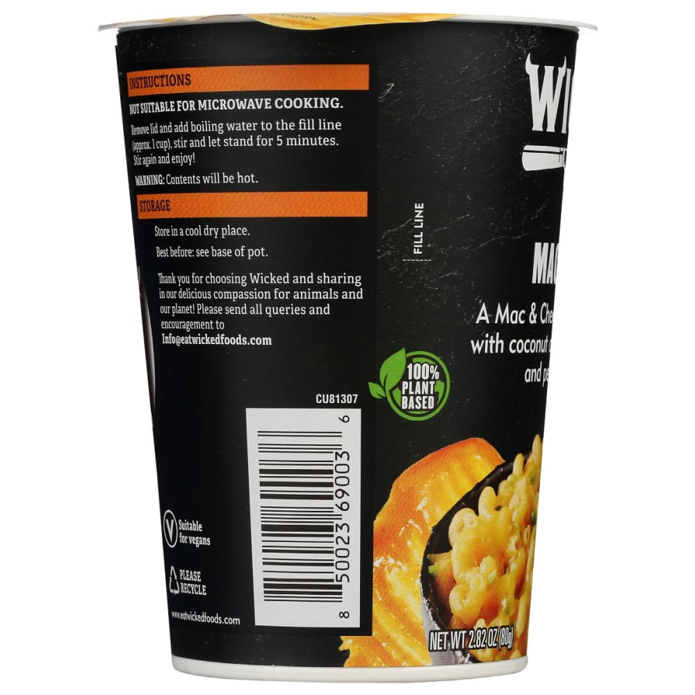 WICKED KITCHEN: Mac And Peas Entree 2.82 oz - Grocery > Pantry > Food - WICKED KITCHEN