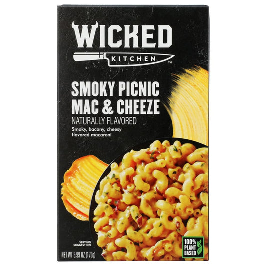 WICKED KITCHEN: Smoky Picnic Mac N Cheese 5.99 oz (Pack of 5) - Grocery > Pantry > Food - WICKED KITCHEN