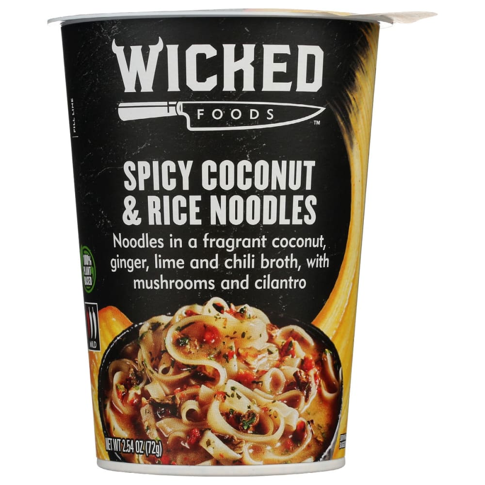 WICKED KITCHEN: Spicy Coconut Rice Noodles, 2.54 oz (Case of 4 ...