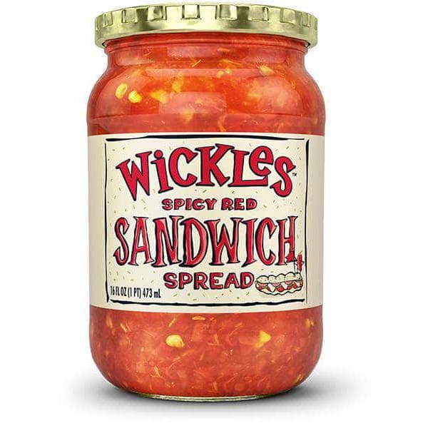 WICKLES Wickles Sandwich Sprd Spicy Red, 16 Oz