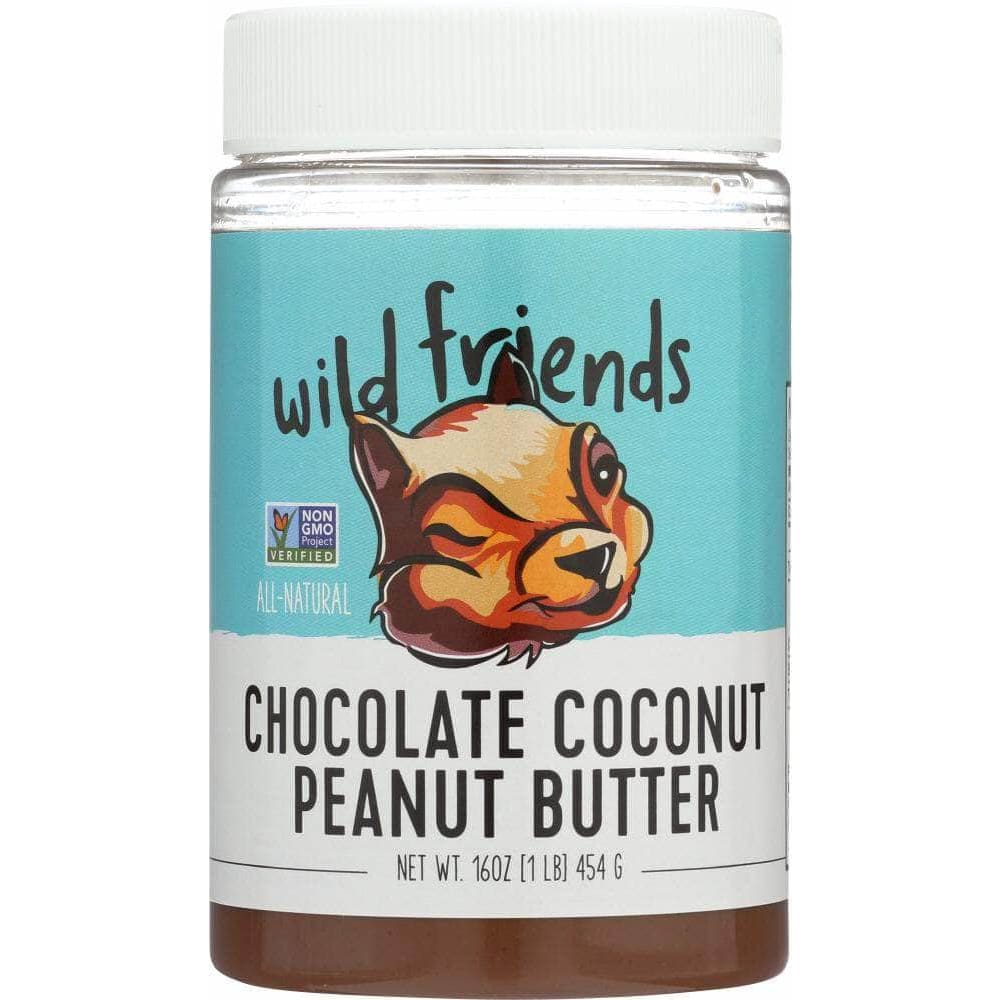 Wild Friends Wild Friends All Natural Chocolate Coconut Peanut Butter, 16 oz
