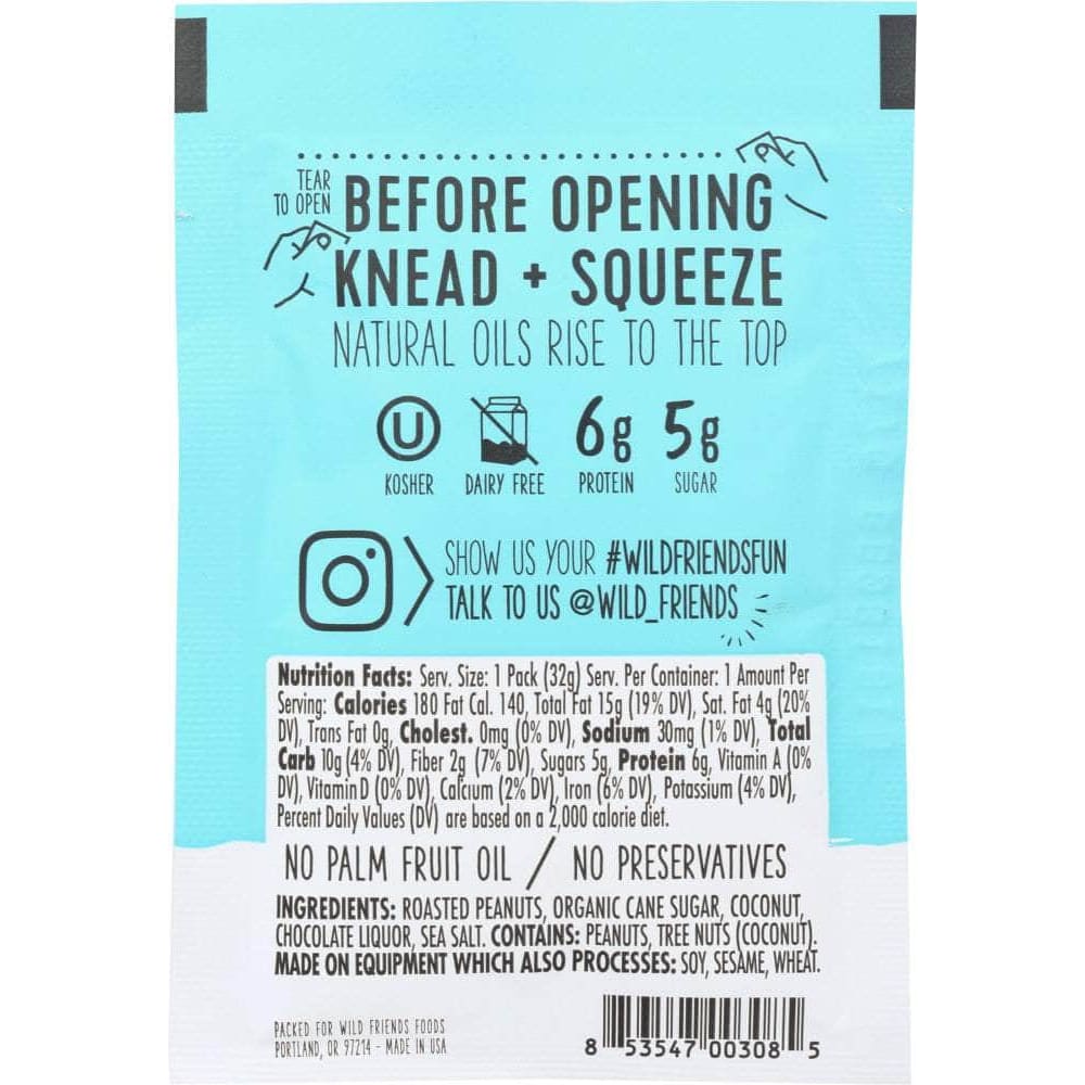 Wild Friends Wild Friends Mini Peanut Butter Chocolate Coconut, 1.15 oz