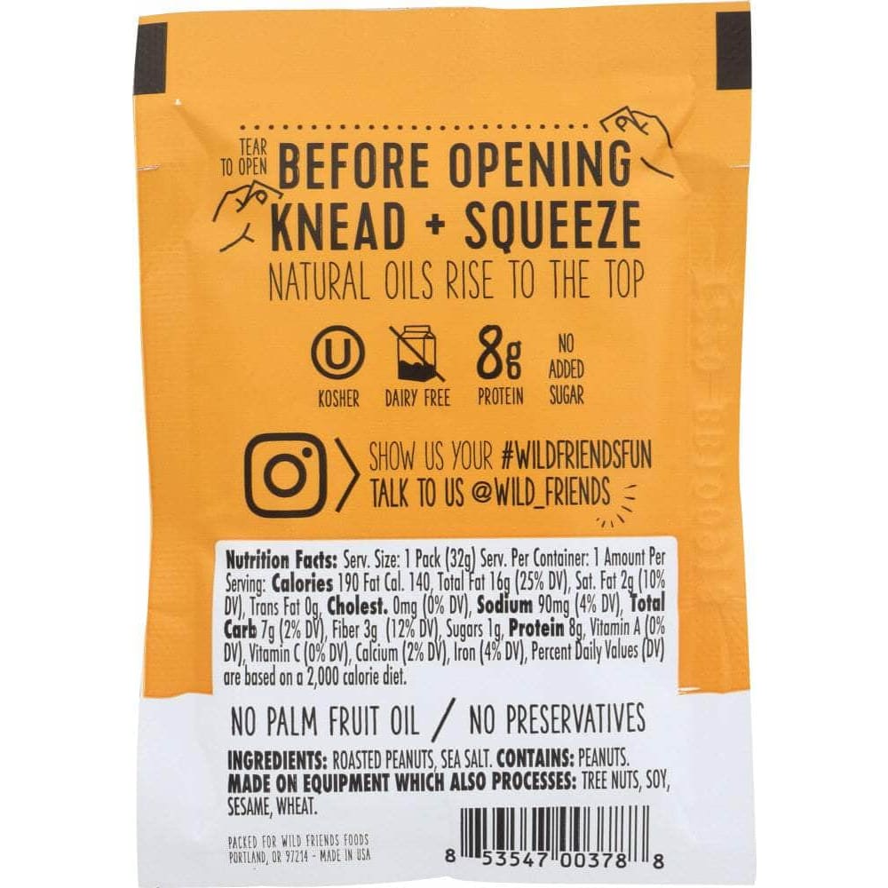 Wild Friends Wild Friends PEANUT BTR PACKETS CREAMY (1.150 OZ)
