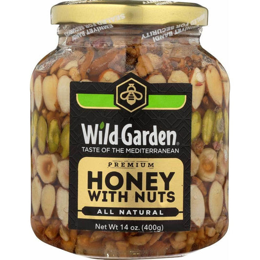 Wild Garden Wild Garden Honey with Nuts, 14 oz