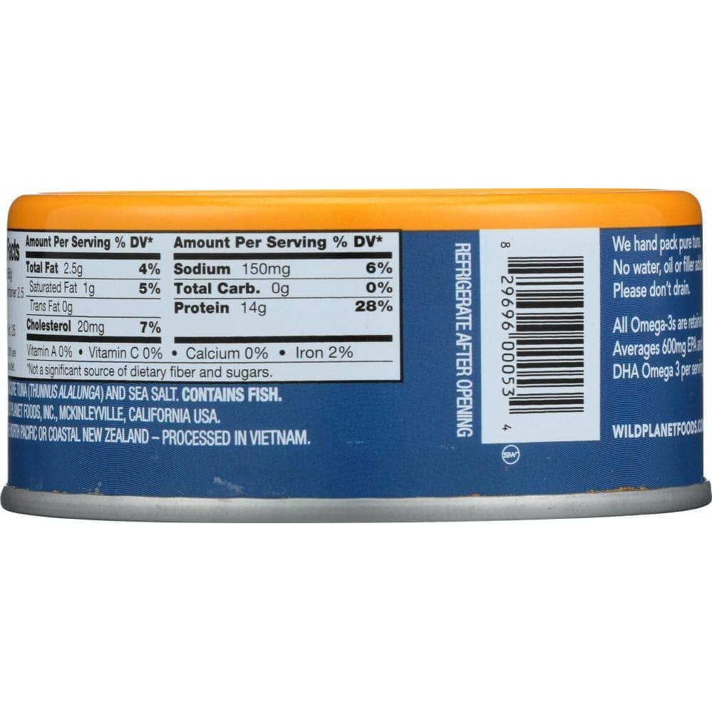 Wild Planet Wild Planet  Wild Albacore Tuna, 5 oz