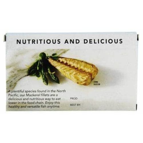 Wild Planet Wild Planet Mackerel Wild Fillet in Extra Virgin Olive Oil, 4.4 oz