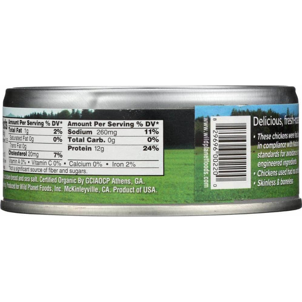 Wild Planet Wild Planet Organic Roasted Chicken, 5 oz