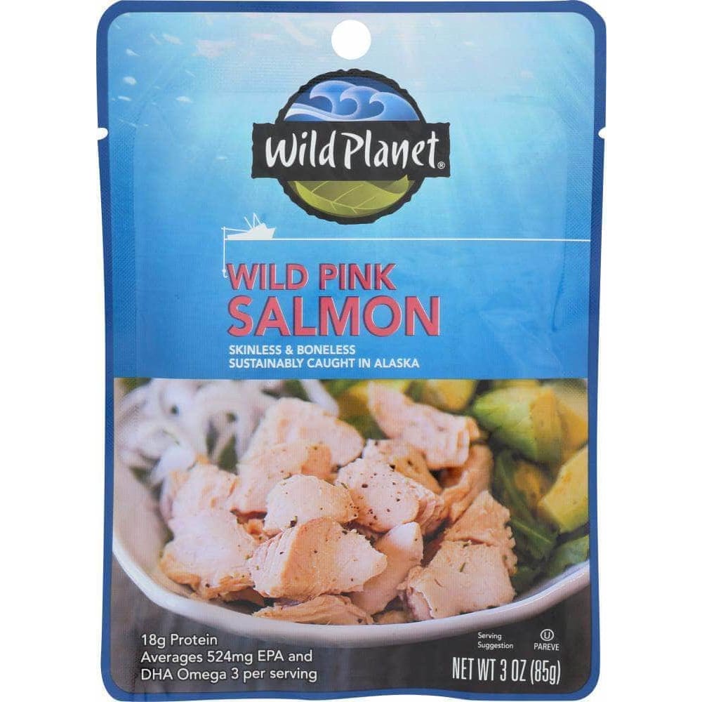 Wild Planet Wild Planet Wild Pink Salmon Pouch, 3 oz