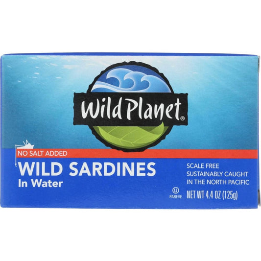 WILD PLANET Wild Planet Sardines Wild Water Ns, 4.4 Oz