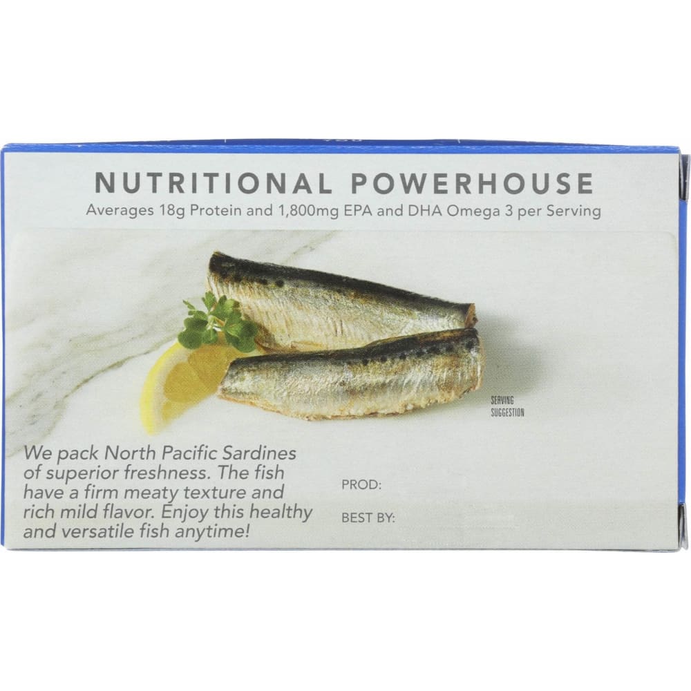 WILD PLANET Wild Planet Sardines Wild Water Ns, 4.4 Oz