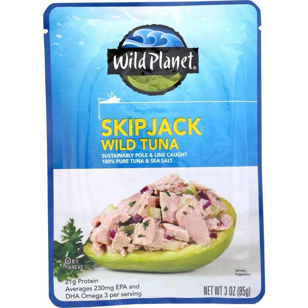 Wild Planet Wild Planet Skipjack Wild Tuna Pouch, 3 oz