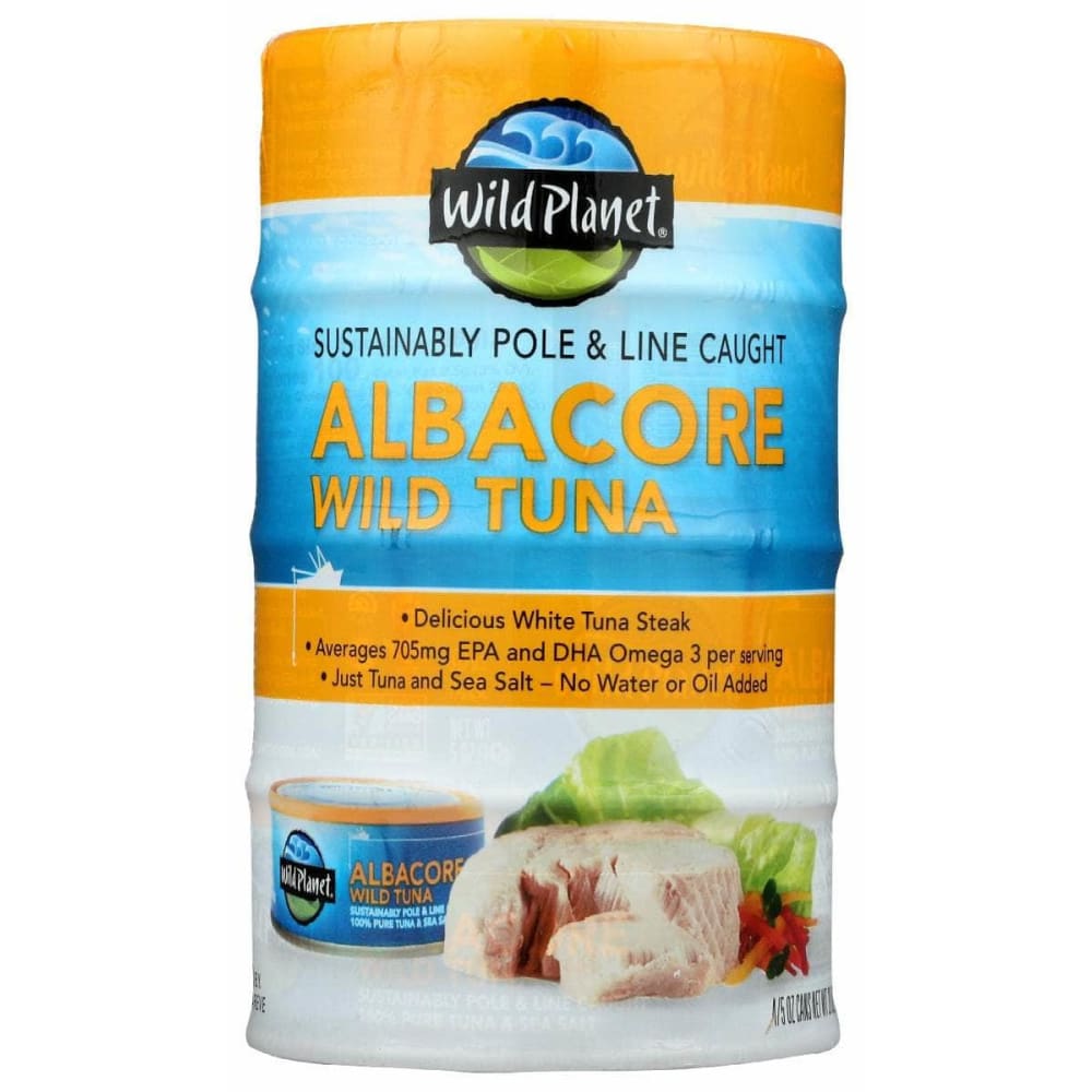 WILD PLANET WILD PLANET Tuna Wild Albacore 4Pk St, 20 oz