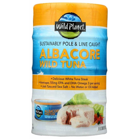 WILD PLANET WILD PLANET Tuna Wild Albacore 4Pk St, 20 oz