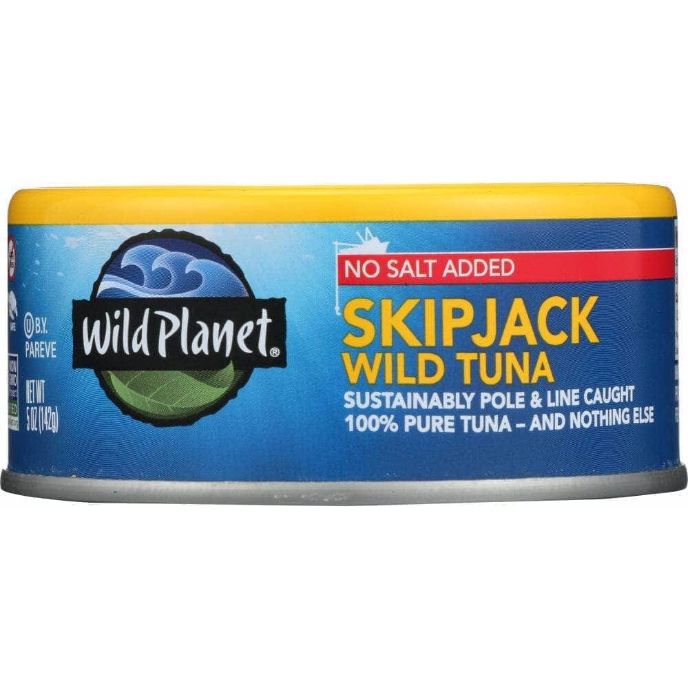 Wild Planet Wild Planet Tuna Wild Skipjack Light No Salt, 5 oz