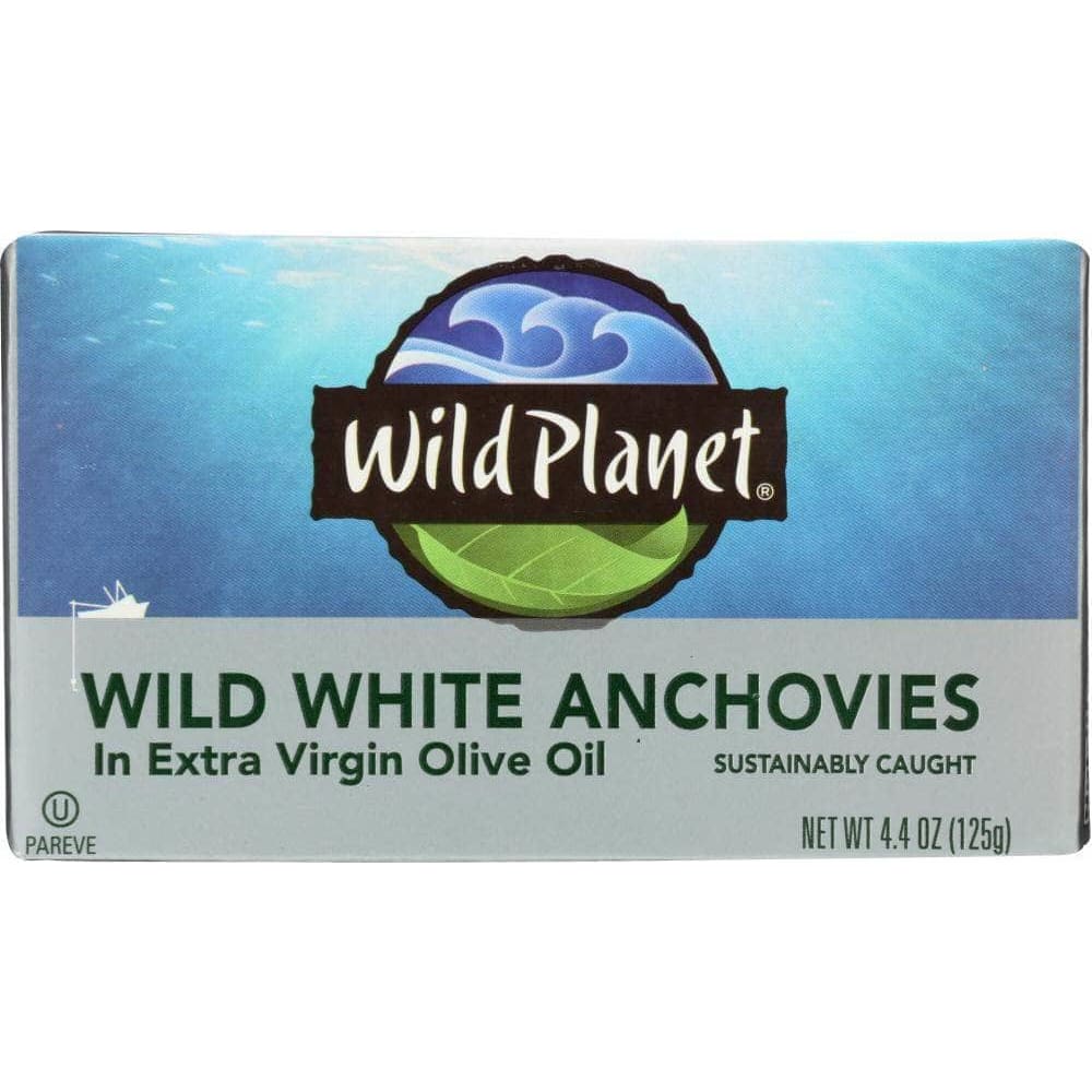 Wild Planet Wild Planet Wild White Anchovies in Extra Virgin Olive Oil, 4.4 oz