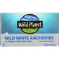 Wild Planet Wild Planet Wild White Anchovies in Water with Sea Salt, 4.4 oz