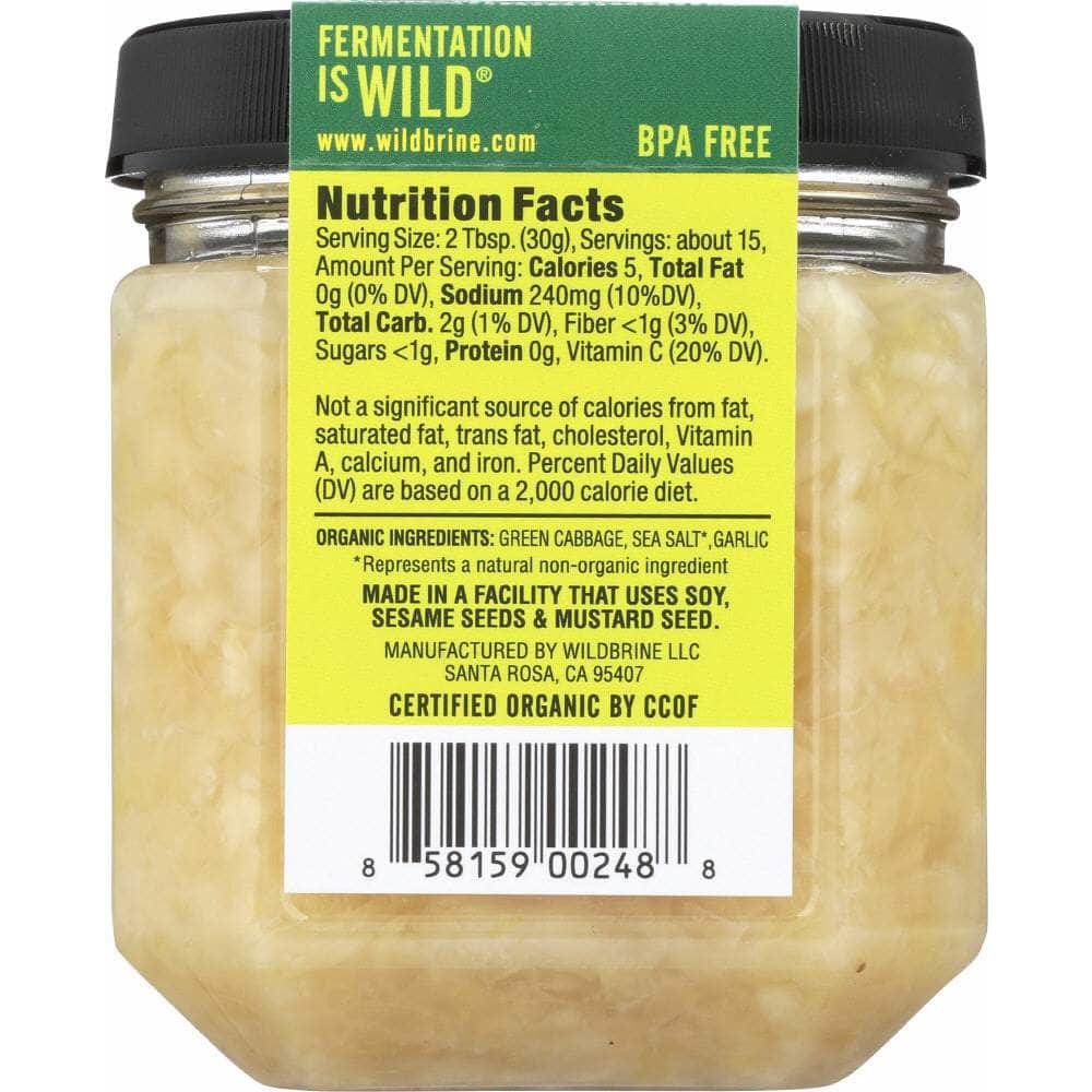 Wildbrine Wildbrine Raw Organic Green Kraut, 18 oz