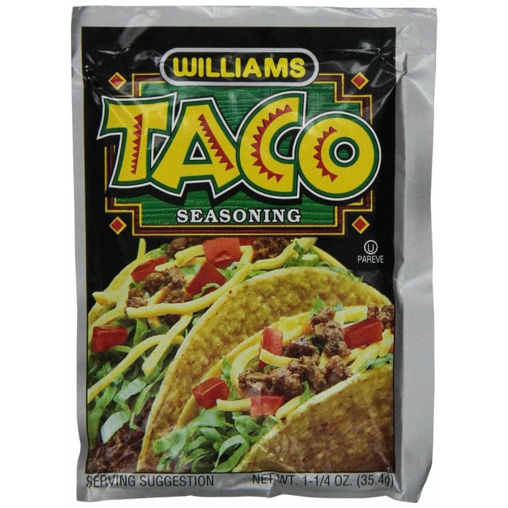 WILLIAMS Grocery > Cooking & Baking > Seasonings WILLIAMS Ssnng Taco, 1.25 oz