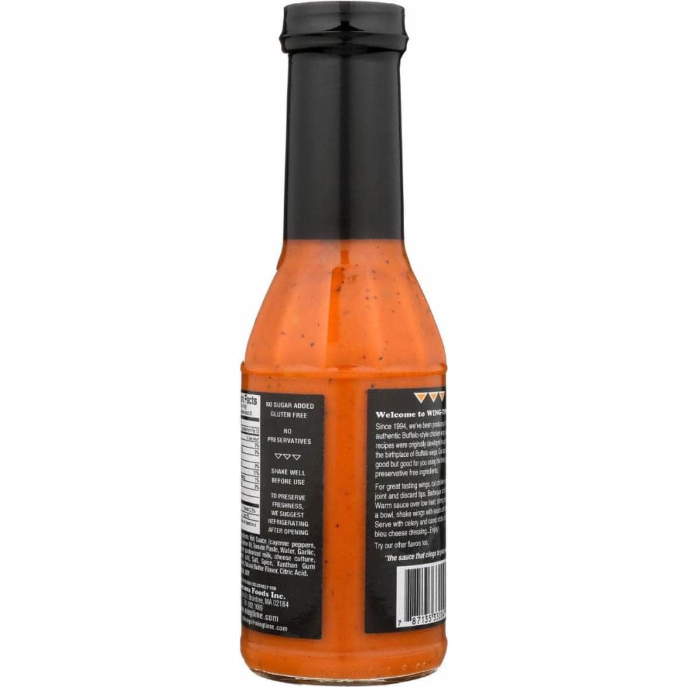 WING TIME Grocery > Cooking & Baking > Seasonings WING TIME Sauce Wing Buffalo Garlic, 13 oz