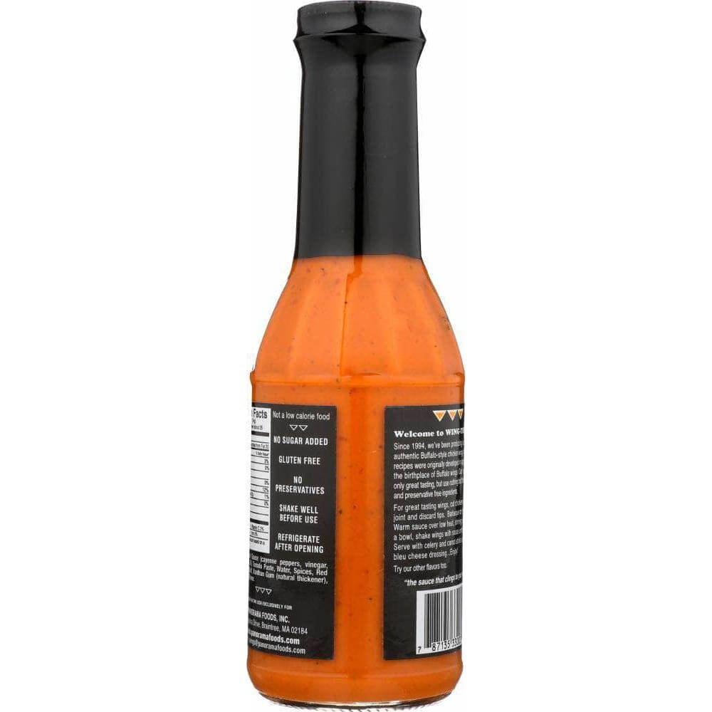 Wing Time Wing Time Sauce Wing Buffalo Hot, 13 oz