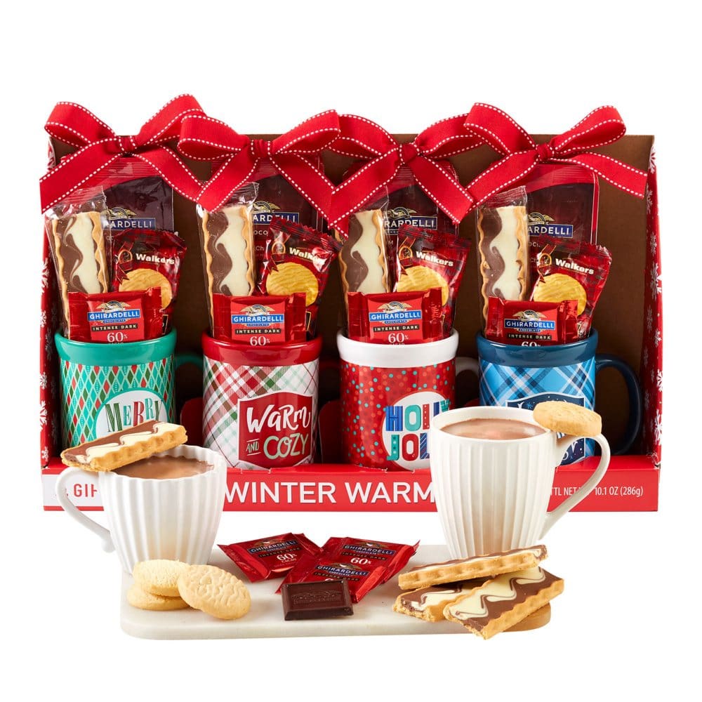 Winter Warm-Up Holiday Mug Gift 4-in-1 Pack - Gift Sets - ShelHealth
