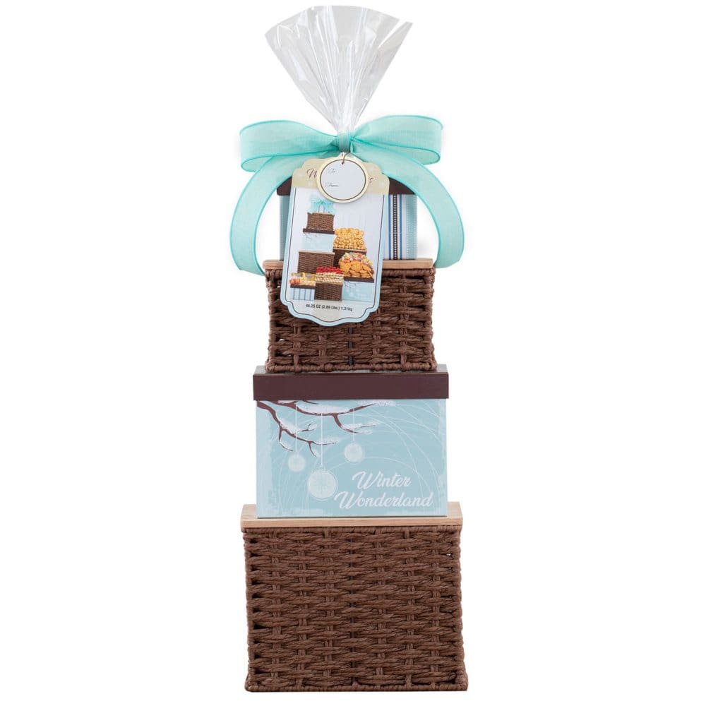 Winter Wishes Keepsake - Winter Wonderland Gift Tower 46.25 oz. - Gift Towers - ShelHealth