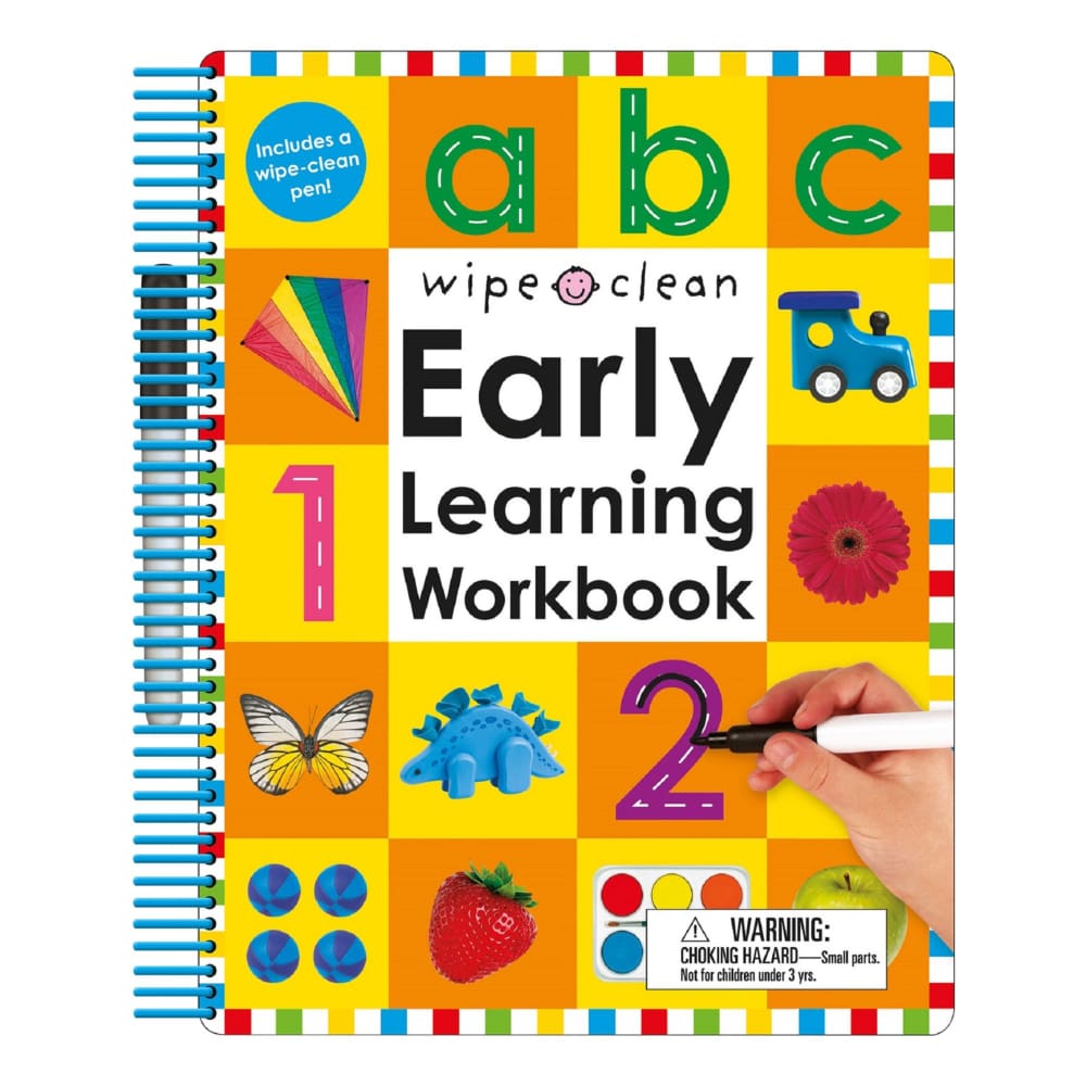 Wipe Clean: Early Learning Workbook - Home/Seasonal/Back to School/School Supplies/ - Unbranded