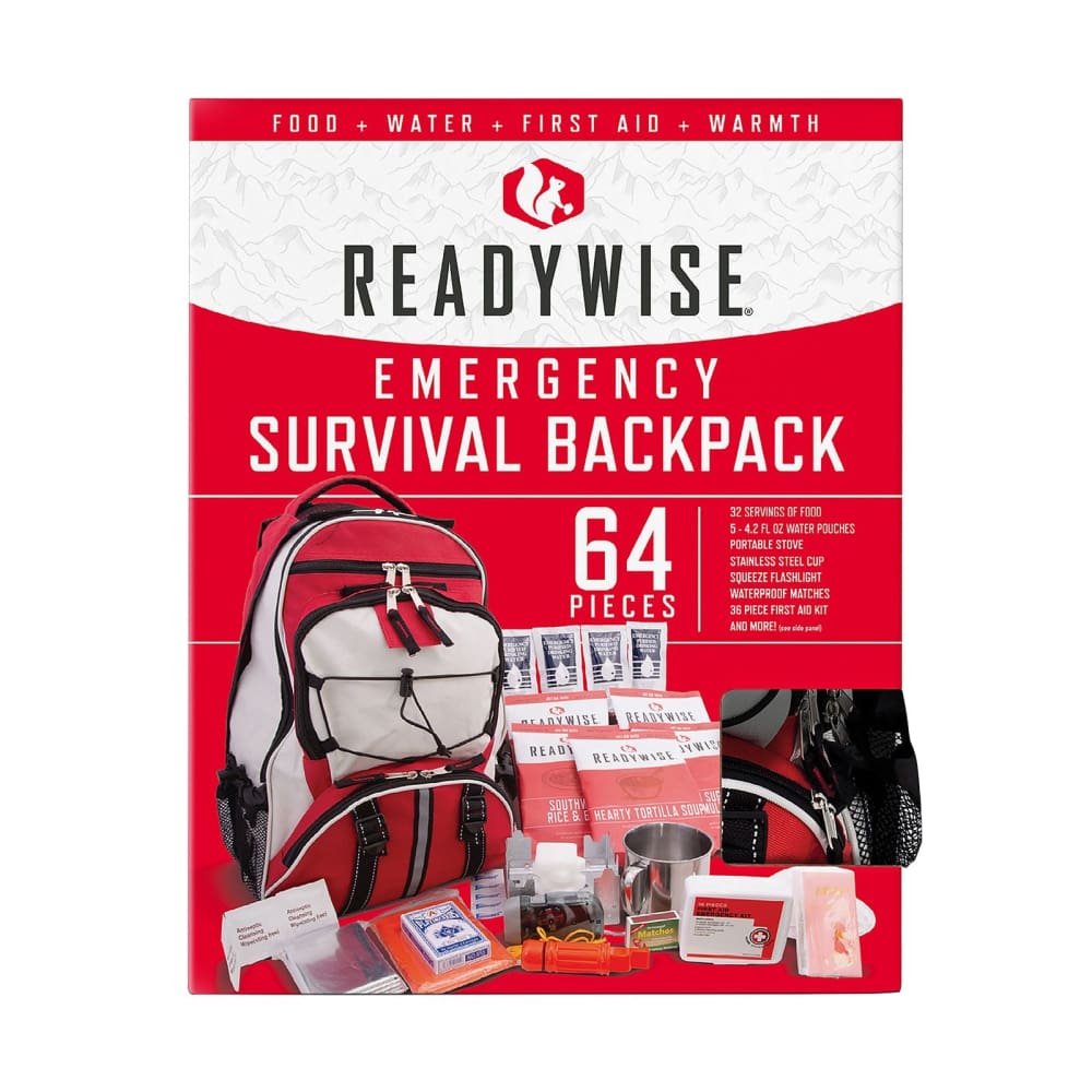 Wise Company 5-Day Survival Backpack - Red - Wise Company