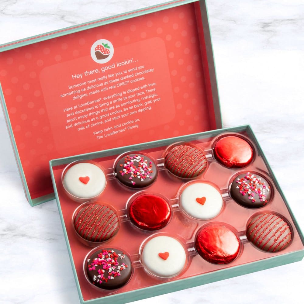 With Love - Chocolate Covered Oreos Gift Box - Valentine’s Day - ShelHealth