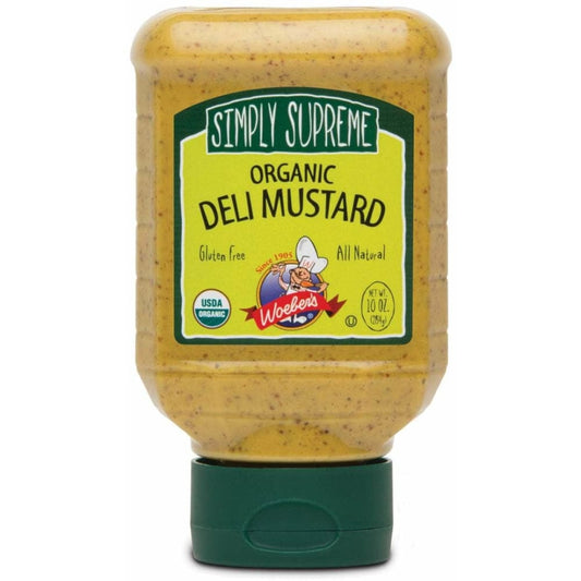 WOEBER WOEBER Mustard Smply Suprm Deli Org, 10 oz