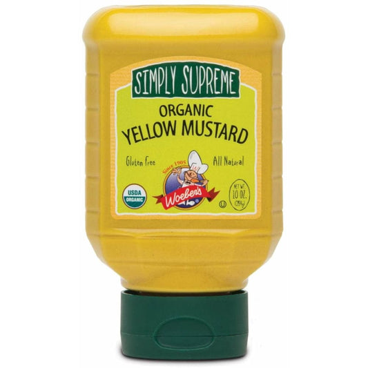 WOEBER WOEBER Mustard Smply Suprm Yllow Org, 10 oz