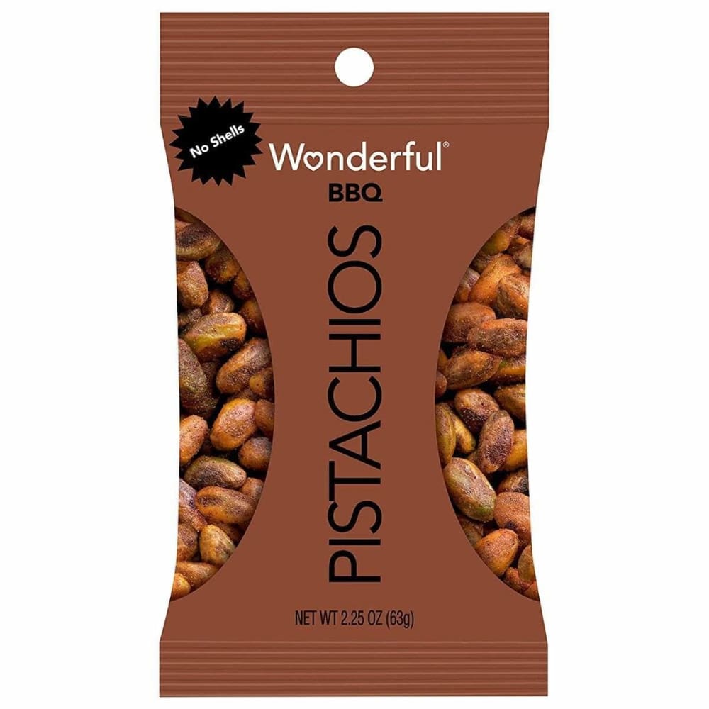 WONDERFUL PISTACHIOS Wonderful Pistachios Bbq No Shells, 2.25 Oz
