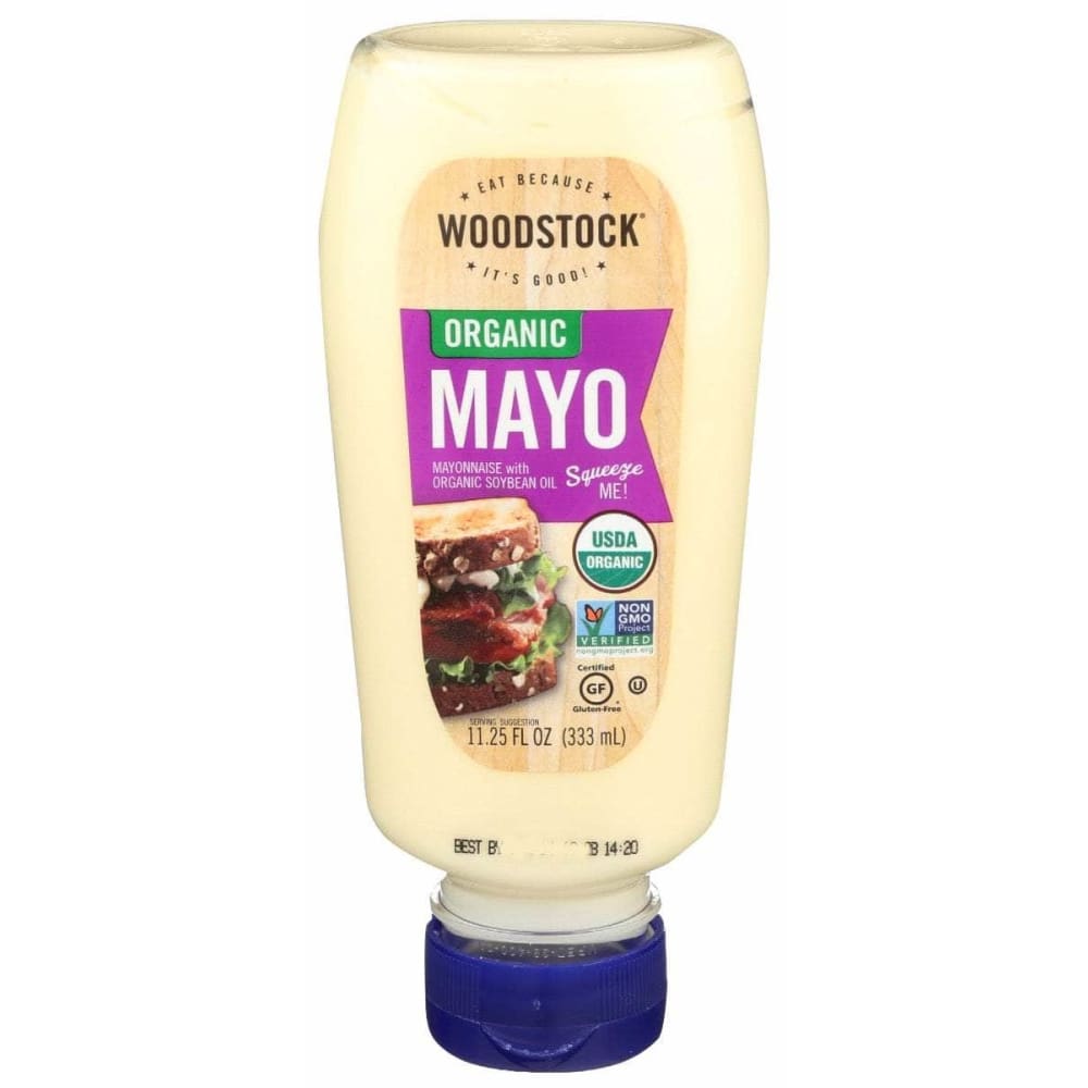 WOODSTOCK WOODSTOCK Mayo Squeeze Org, 11.3 oz