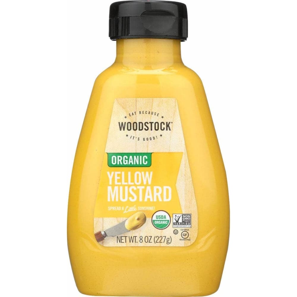 WOODSTOCK WOODSTOCK Mustard Yellow Org, 8 oz