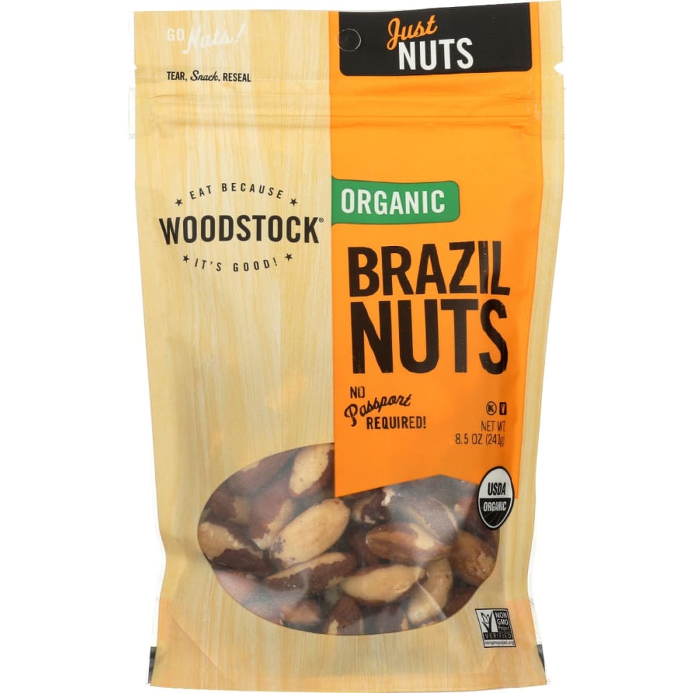 WOODSTOCK: Nuts Brazil Org 8.5 oz - Nuts > Nuts - WOODSTOCK