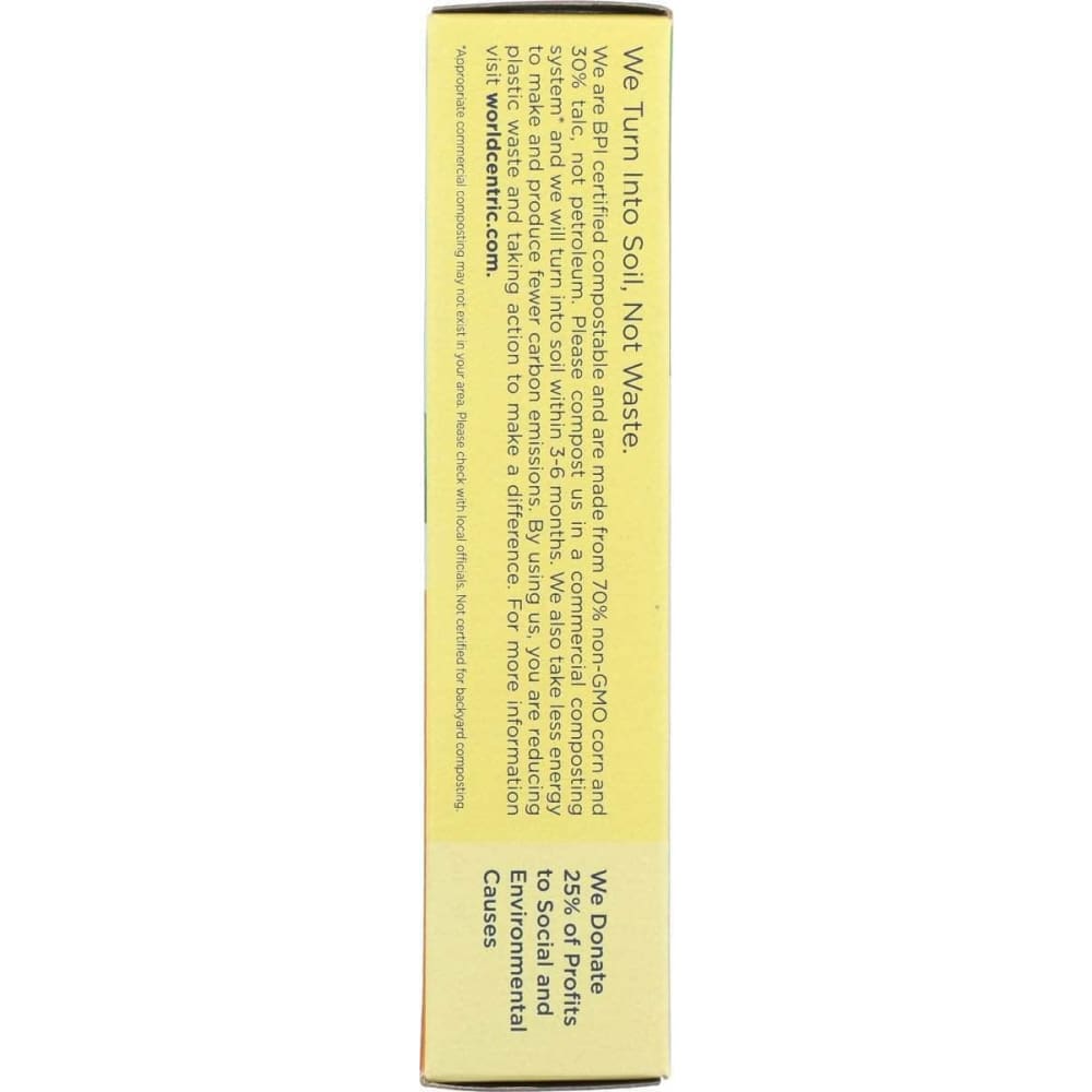 WORLD CENTRIC World Centric 6" Tpla Spoons, 24 Pc