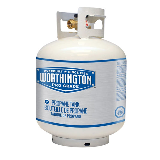 Worthington Industries Pro Grade 20 lb. Steel Propane Tank with Gauge - Home/Patio & Outdoor Living/Fire Pits & Heaters/Outdoor Heating