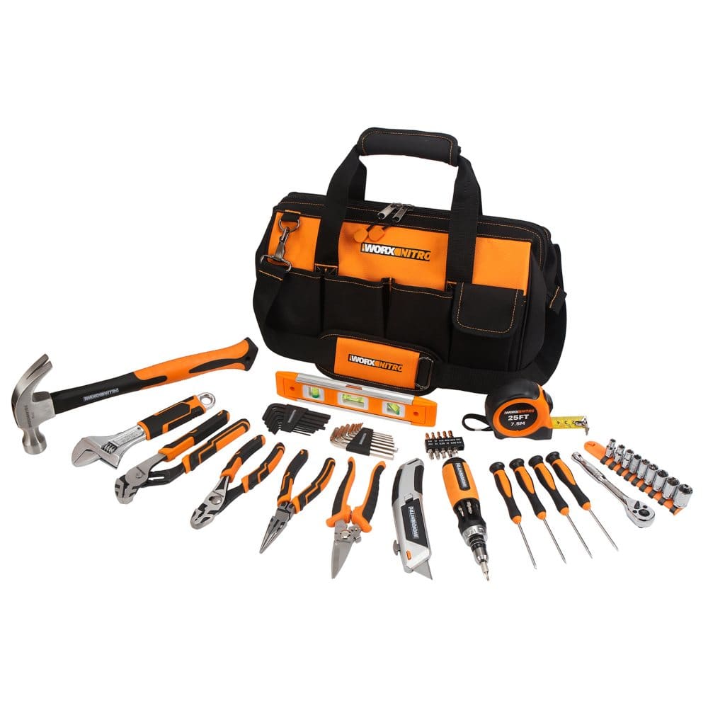 Worx NITRO Professional 53-Pc. Tool Set - Hand Tools - ShelHealth