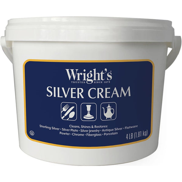 WRIGHTS Cleaner Cream Silver, 4 lb