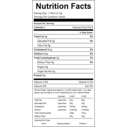 Wrigley Extra Polar Ice Slim Pack 10ct - Free Shipping Items/Snack Time - Wrigley