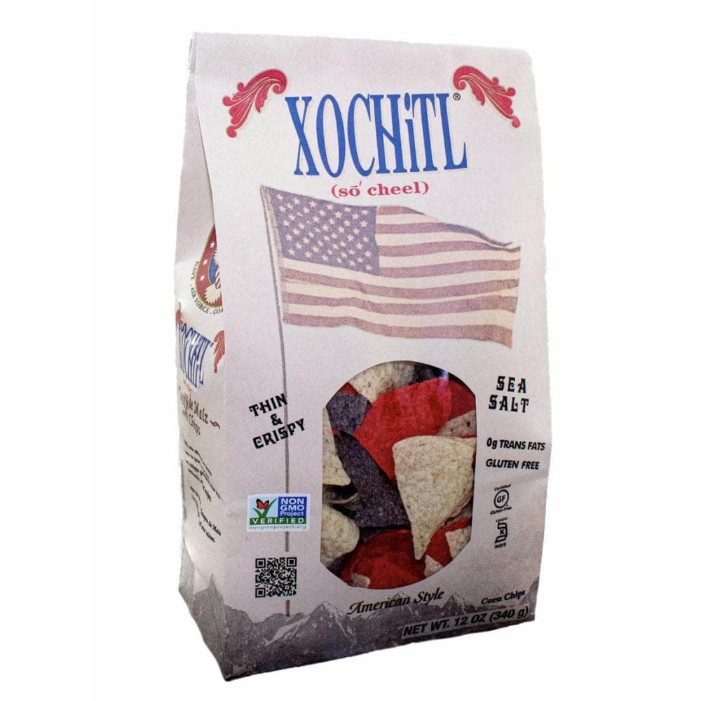 XOCHITL Xochitl Chip Corn Patriotic, 12 Oz
