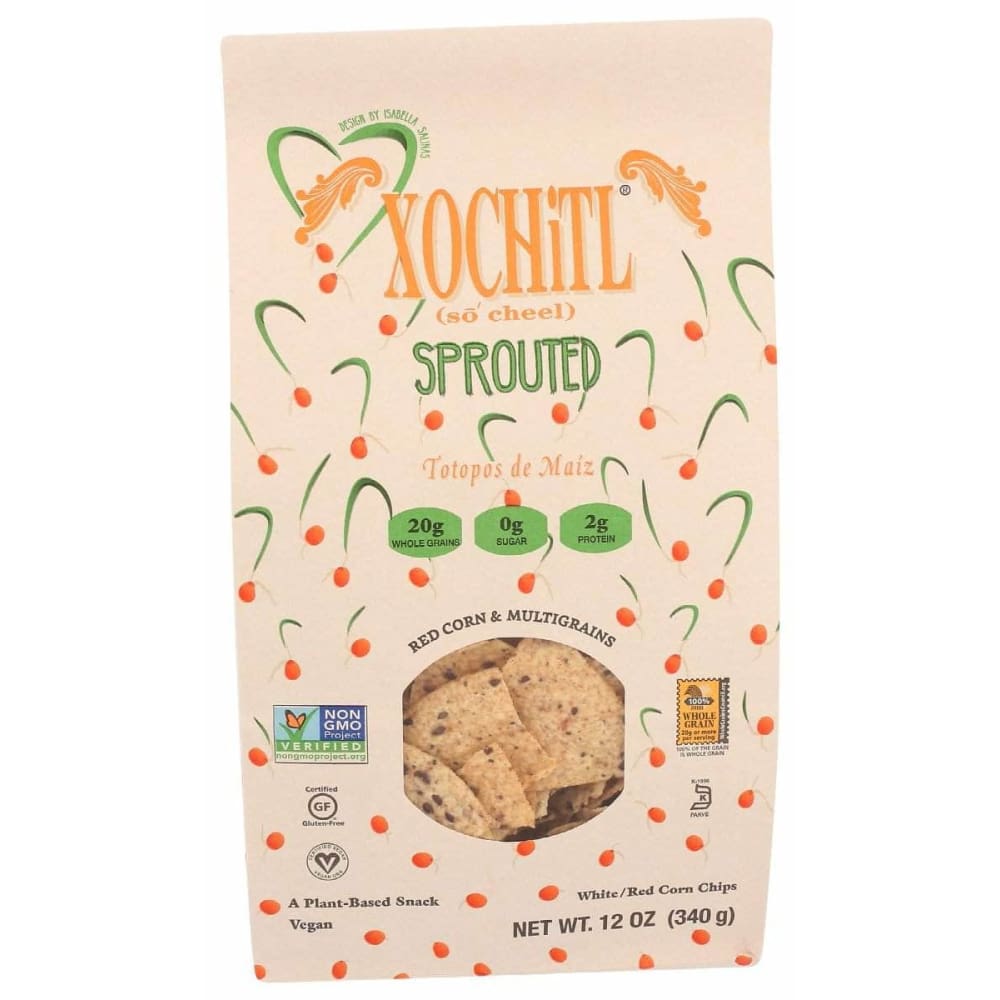 XOCHITL Xochitl Chip Corn Sprouted, 12 Oz