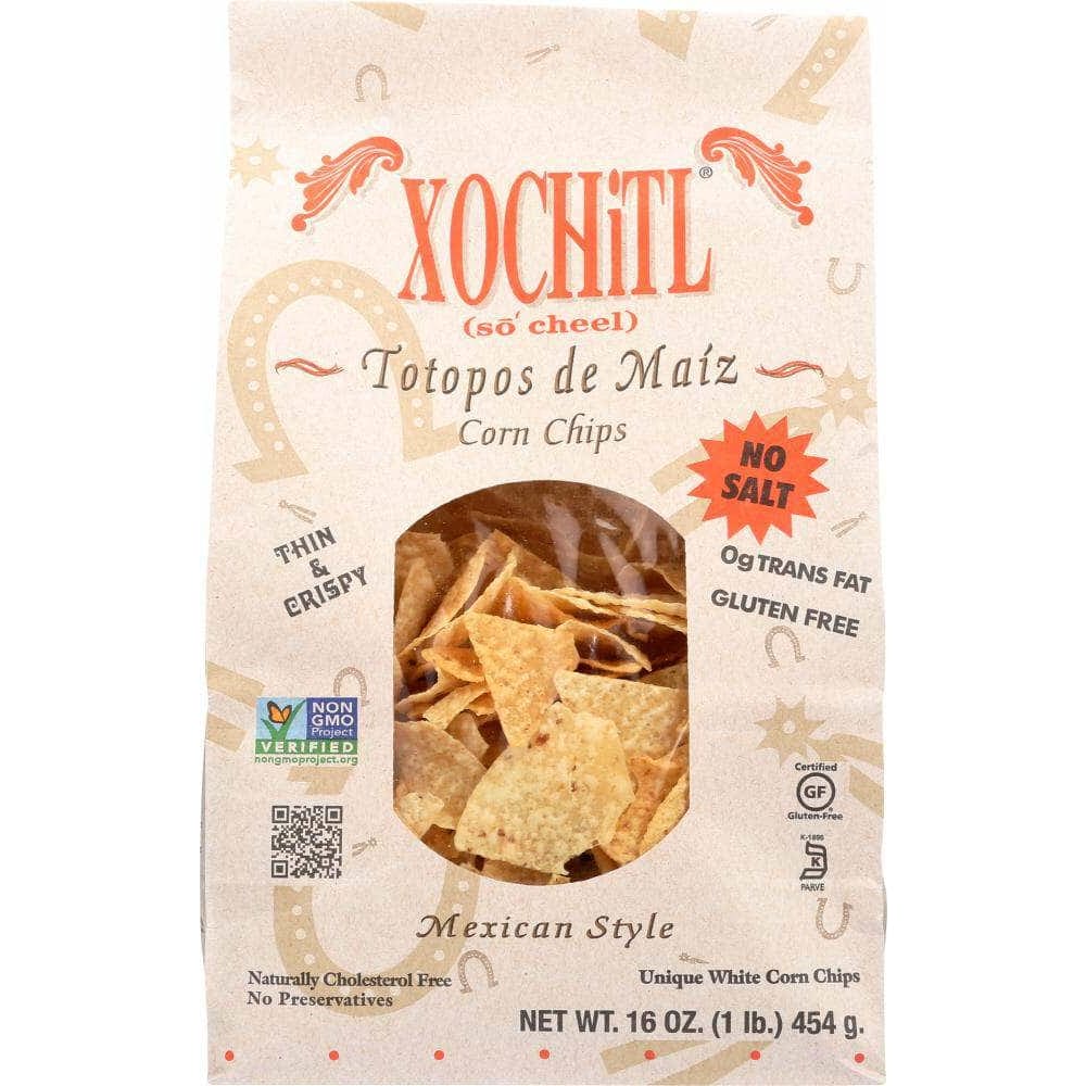 Xochitl Xochitl Corn Chips Unsalted Mexican Style, 16 oz