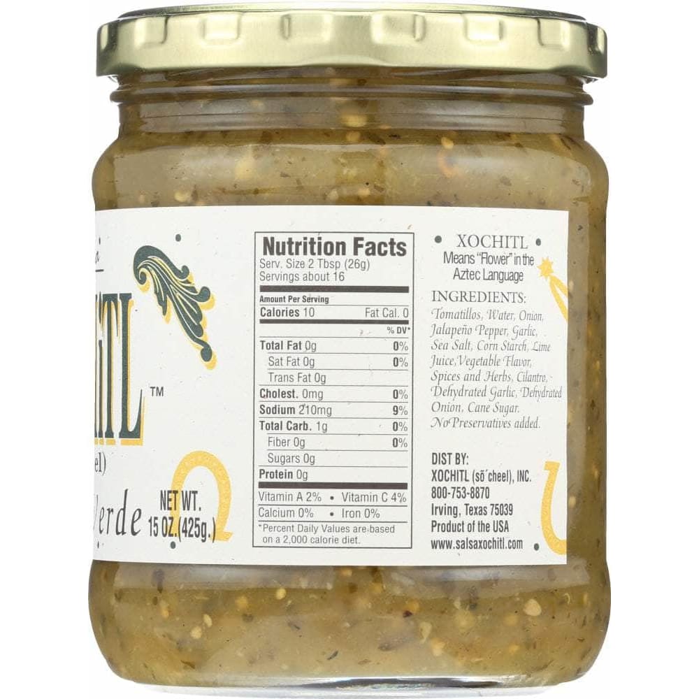 Xochitl Xochitl Salsa Asada Verde Medium, 15 oz