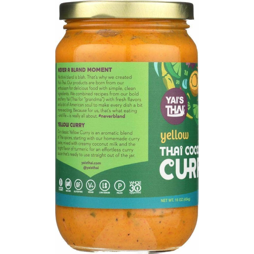 Yais Thai Yais Thai Thai Coconut Curry Yellow, 16 oz