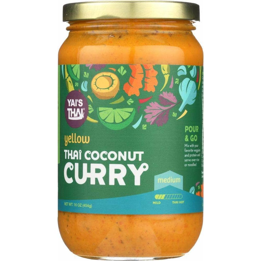 Yais Thai Yais Thai Thai Coconut Curry Yellow, 16 oz