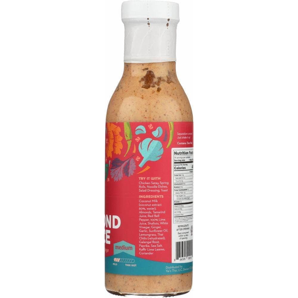 Yais Thai Yais Thai Sauce Almond Thai, 12 oz
