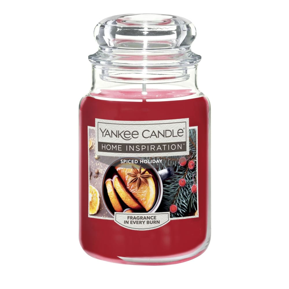 Yankee Candle Home Inspirations Candle - Spiced Holiday - Yankee Candle